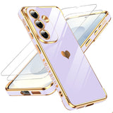 LeYi for Samsung Galaxy S26 Case: with Tempered Glass Screen Protector [2 Pcs]+ Full Camera Lens Protection