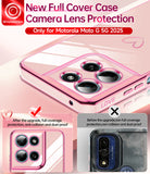 LeYi for Moto G 5G 2025 Case: with Tempered Glass Screen Protector [2 Pcs]+ Full Camera Lens Protection