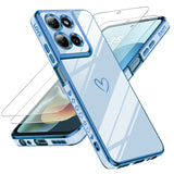 LeYi for Moto G 5G 2025 Case: with Tempered Glass Screen Protector [2 Pcs]+ Full Camera Lens Protection