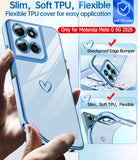 LeYi for Moto G 5G 2025 Case: with Tempered Glass Screen Protector [2 Pcs]+ Full Camera Lens Protection