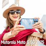 LeYi for Moto G 5G 2025 Case: with Tempered Glass Screen Protector [2 Pcs]+ Full Camera Lens Protection