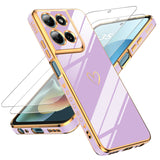LeYi for Moto G 5G 2025 Case: with Tempered Glass Screen Protector [2 Pcs]+ Full Camera Lens Protection