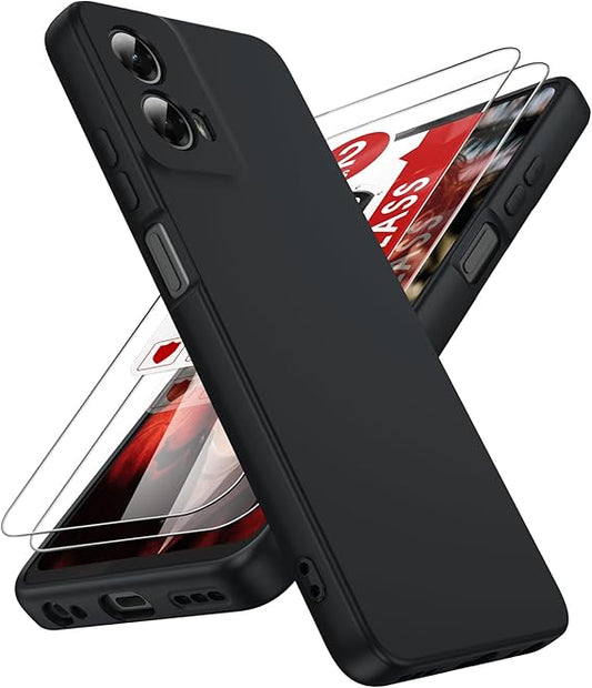 LeYi for Moto G 2024 Case, Motorola G 5G 2024 Case with Soft Liquid Silicone Shockproof, Slim & Anti-Scratch Phone Case for Moto G 5G 2024
