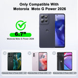 LeYi for Moto G Power 2026 Case, Motorola G Power 2026 with Soft Liquid Silicone Shockproof, Slim & Anti-Scratch Phone Case for Moto G Power 2026