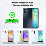 LeYi for Samsung Galaxy A06 Case, Galaxy A06 with Soft Liquid Silicone Shockproof, Slim & Anti-Scratch Phone Case for Samsung A06