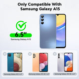 LeYi for Galaxy A15 5G Phone Case, Samsung A15 Case with Soft Liquid Silicone Shockproof, Slim & Anti-Scratch Phone Case for Samsung A15 5G