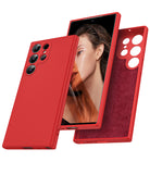 LeYi for Samsung Galaxy S23 Ultra 5G Phone Case Soft Silicone Slim Cover Flexible Slim Shockproof Protective for Samsung Galaxy S23Ultra