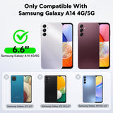LeYi for Samsung Galaxy A14 4G/5G Phone Case Soft Silicone Slim Cover Flexible Slim Shockproof Protective for Samsung Galaxy A 14