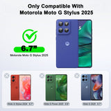 LeYi for Moto G Stylus 2025 Case, Motorola G Stylus 2025 with Soft Liquid Silicone Shockproof, Slim & Anti-Scratch Phone Case for Moto G Stylus 2025