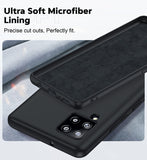 LeYi for Galaxy A42 5G Phone Case, Galaxy A42 Case with Soft Liquid Silicone Shockproof, Slim & Anti-Scratch Phone Case for Samsung A42