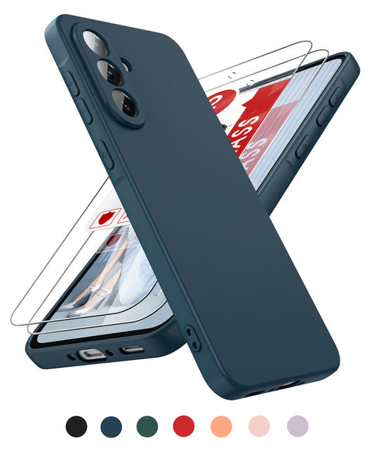 LeYi for Samsung Galaxy A56 Case: Galaxy A56 Phone Case with Soft Liquid Silicone Shockproof, Slim & Anti-Scratch Phone Case for A 56