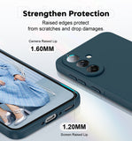 LeYi for Samsung Galaxy A56 Case: Galaxy A56 Phone Case with Soft Liquid Silicone Shockproof, Slim & Anti-Scratch Phone Case for A 56