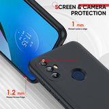 LeYi for Moto G Play 2023 Cases, Motorola G Play 2023 Cover with Tempered Glass Screen Protectors, Soft Silicone Ultra Slim Shockproof Cover with Anti-Scratch Microfiber Lining Moto G Play 2023 Phone Case