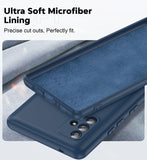 LeYi for Galaxy A71 5G Phone Cases, Samsung A71 Cover with Tempered Glass Screen Protectors, Soft Silicone Ultra Slim Shockproof Cover with Anti-Scratch Microfiber Lining Samsung A 71 Case
