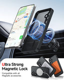 LeYi for Samsung Galaxy A54 5G Case: Galaxy A54 5G Phone Case [Magnet Fit] with [1 Packs] Screen Protector, Raised Camera Guard Slim Matte Translucent Smooth Soft-Touch Funda para A 54