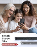 LeYi for Samsung Galaxy A54 5G Case: Galaxy A54 5G Phone Case [Magnet Fit] with [1 Packs] Screen Protector, Raised Camera Guard Slim Matte Translucent Smooth Soft-Touch Funda para A 54