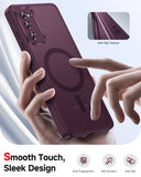 LeYi for Samsung Galaxy S20-FE Case: Samsung S20 FE Phone Case [Magnet Fit] with [1 Packs] Screen Protector, Raised Camera Guard Slim Matte Translucent Smooth Soft-Touch Funda para S20 FE