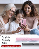 LeYi for Samsung S21-Ultra Case: S21 Ultra Phone Case [Magnet Fit], Raised Camera Guard Slim Matte Translucent Smooth Soft-Touch Funda para S21 Ultra