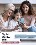 LeYi for Samsung S21-Ultra Case: S21 Ultra Phone Case [Magnet Fit], Raised Camera Guard Slim Matte Translucent Smooth Soft-Touch Funda para S21 Ultra