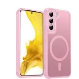 LeYi for Samsung S22 Case: S22 Phone Case [Magnet Fit], Raised Camera Guard Slim Matte Translucent Smooth Soft-Touch Funda para S22