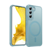 LeYi for Samsung S22 Case: S22 Phone Case [Magnet Fit], Raised Camera Guard Slim Matte Translucent Smooth Soft-Touch Funda para S22