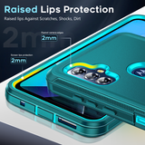 LeYi for Moto-G-Play-2023 Case with Screen Protector X2, Moto G Play 2023 Case 3 in 1 Rugged Shockproof Android Cover Funda para G Play2023