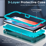 LeYi for Moto-G-Play-4G-2024 Case with Screen Protector X2, Moto G Play 4G 2024 Case 3 in 1 Rugged Shockproof Android Cover Funda para Moto GPlay 4G 2024