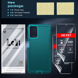 LeYi for Moto-G-Play-4G-2024 Case with Screen Protector X2, Moto G Play 4G 2024 Case 3 in 1 Rugged Shockproof Android Cover Funda para Moto GPlay 4G 2024