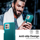 LeYi for Moto-G-Stylus-5G-2023 Case with Screen Protector X2, Moto G Stylus 5G 2023 Case 3 in 1 Rugged Shockproof Android Cover Funda para G Stylus 5G 2023