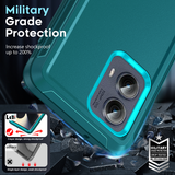 LeYi for Moto-Edge-2024 Case, Moto Edge 2024 Case 3 in 1 Rugged Shockproof Android Cover Funda para Moto Edge2024