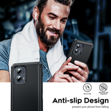 LeYi for Moto-Edge-2024 Case, Moto Edge 2024 Case 3 in 1 Rugged Shockproof Android Cover Funda para Moto Edge2024