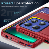 LeYi for Moto-Stylus-5G-2025 Case with Screen Protector X1, Moto Stylus 5G 2025 Case 3 in 1 Rugged Shockproof Android Cover Funda Stylus 5G 2025
