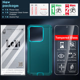 LeYi for Moto-Stylus-5G-2025 Case with Screen Protector X1, Moto Stylus 5G 2025 Case 3 in 1 Rugged Shockproof Android Cover Funda Stylus 5G 2025