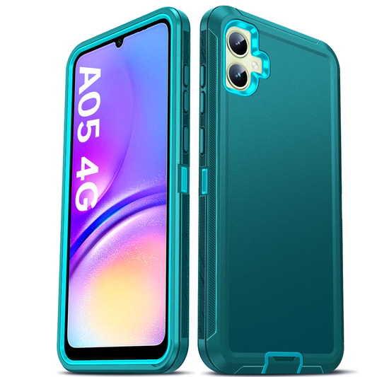 LeYi for Samsung-Galaxy-A05-4G Case, Samsung Galaxy A05 4G Case 3 in 1 Rugged Shockproof Android Cover Funda A05 4G