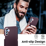 LeYi for Samsung-Galaxy-A15-5G Case with Screen Protector X2, Samsung Galaxy A15 5G Case 3 in 1 Rugged Shockproof Android Cover Funda A15 5G