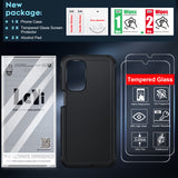LeYi for Samsung-Galaxy-A23-5G Case with Screen Protector X2, SAM A23 5G Case 3 in 1 Rugged Shockproof Android Cover Funda A23 5G
