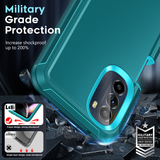 LeYi for Moto-G-5G-2022 Case with Screen Protector X2, Moto G 5G 2022 Case 3 in 1 Rugged Shockproof Android Cover Funda para Moto G2022