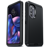 LeYi for Moto-Edge-2022 Case, Moto Edge 2022 Case 3 in 1 Rugged Shockproof Android Cover Funda para Moto Edge2022