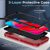 LeYi for Moto-G-Stylus-5G-2021 Case with Screen Protector X2, Moto G Stylus 5G 2021 Case 3 in 1 Rugged Shockproof Android Cover Funda para G Stylus 5G 2021
