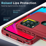 LeYi for Moto-G-Stylus-5G-2021 Case with Screen Protector X2, Moto G Stylus 5G 2021 Case 3 in 1 Rugged Shockproof Android Cover Funda para G Stylus 5G 2021