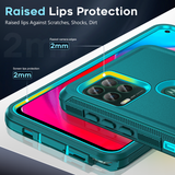 LeYi for Moto-G-Stylus-5G-2021 Case with Screen Protector X2, Moto G Stylus 5G 2021 Case 3 in 1 Rugged Shockproof Android Cover Funda para G Stylus 5G 2021