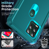 LeYi for Moto-G-Stylus-5G-2021 Case with Screen Protector X2, Moto G Stylus 5G 2021 Case 3 in 1 Rugged Shockproof Android Cover Funda para G Stylus 5G 2021