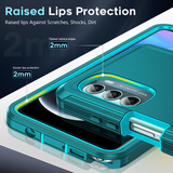 LeYi for Moto-G-Stylus-2022 Case with Screen Protector X2, Moto G Stylus 2022 Case 3 in 1 Rugged Shockproof Android Cover Funda para G Stylus2022