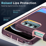 LeYi for Moto-G-Stylus-2022 Case with Screen Protector X2, Moto G Stylus 2022 Case 3 in 1 Rugged Shockproof Android Cover Funda para G Stylus2022