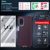 LeYi for Moto-G-Stylus-2022 Case with Screen Protector X2, Moto G Stylus 2022 Case 3 in 1 Rugged Shockproof Android Cover Funda para G Stylus2022