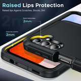 LeYi for Samsung-Galaxy-A14-5G Case with Screen Protector X1, Samsung Galaxy A14 5G Case 3 in 1 Rugged Shockproof Android Cover Funda A14 5G