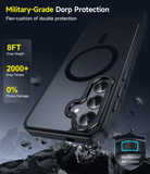 LeYi for Samsung Galaxy S25 with Screen Protector + Camera Cover:[ MagSafe Compatible] Magnetic Military Grade Protective Slim Phone Case for Galaxy s25