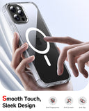 LeYi for iPhone-12 Pro Max Cases Green with Screen Protector X2 + Camera Cover X2:[ MagSafe Compatible] Magnetic Military Grade Protective Slim Phone Case for iPhone 12 Pro Max Clear