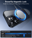 LeYi for iPhone 16 Pro Cases with Screen Protector X2:[ MagSafe Compatible] Magnetic Military Grade Protective Slim Phone Case for iPhone 16 Pro