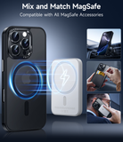 LeYi for iPhone 16 Pro Max Cases with Screen Protector X2:[ MagSafe Compatible] Magnetic Military Grade Protective Slim Phone Case for iPhone 16 Pro Max